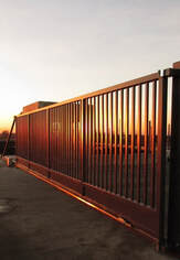 Industrial Steel Automated Cantilever Sliding Gate Leeds