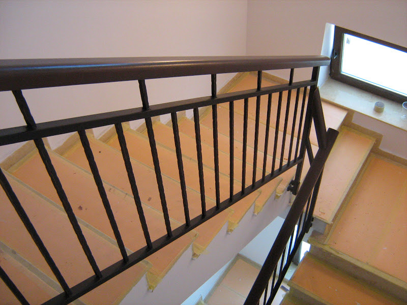 Stairs Steel Hand Railings
