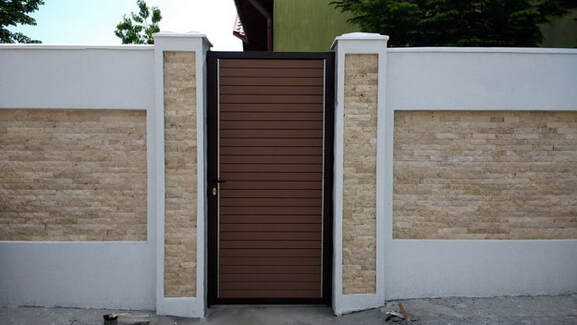 Wood Polymere Composite Gates