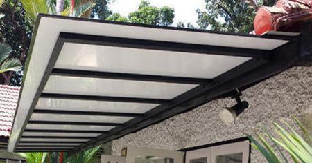 aluminium composite patio canopy