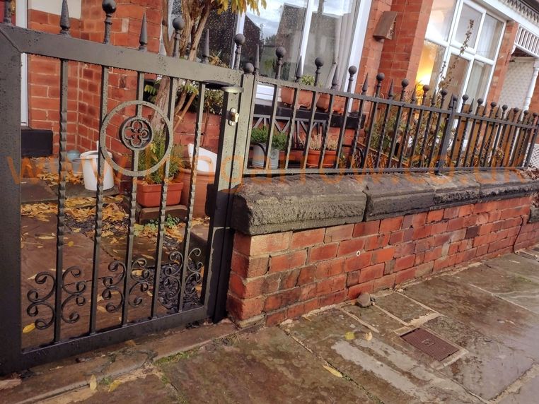 bespoke metal railing in Leeds