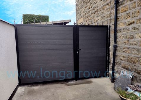 composite metal side gate fitted in wk4