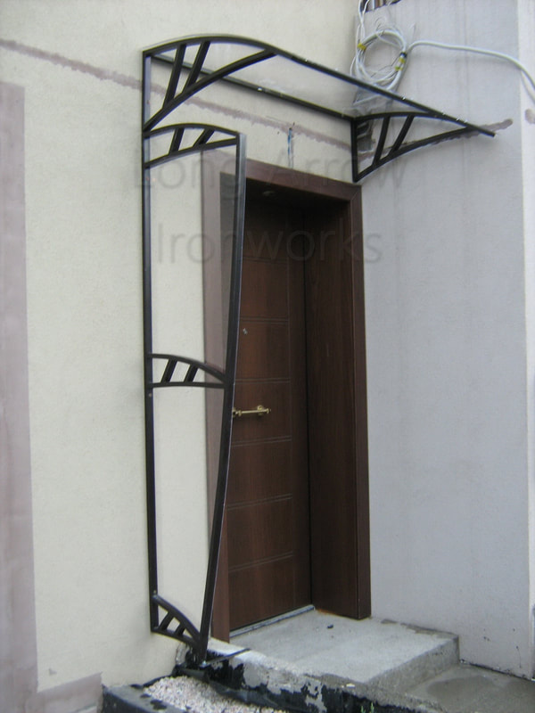 door canopy with side wall uk