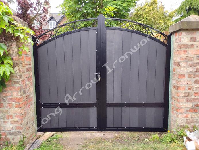 classic swing gate fitted in york