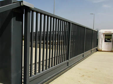 Main Entrance Industrial Powdercoated Gate
