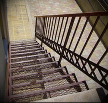 exterior metal staircase fabrication