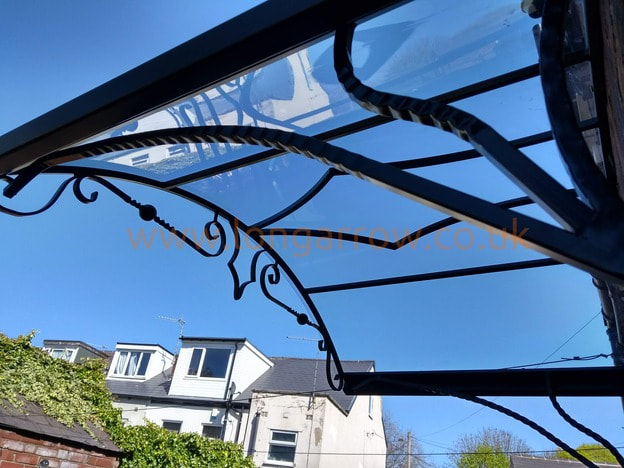 forged metal canopy