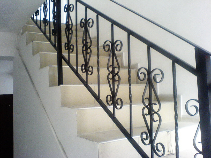Interior Protective and Simple Desigh Hand Railings