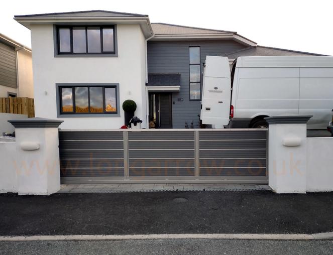 electric sliding gate fitted on Isle of Man