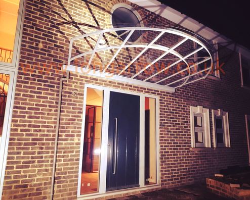 contemporary metal porch pergola fan