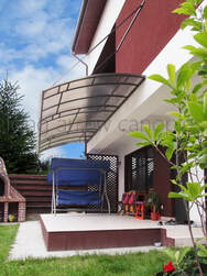 curved patio canopy