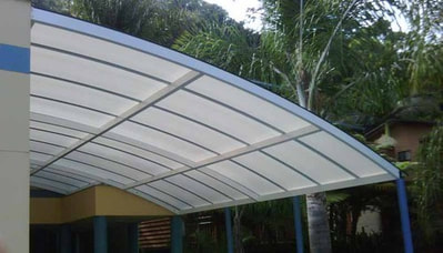 arched-outdoor canopy
