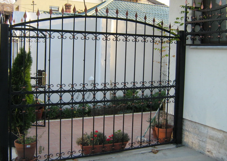 Security Wrought Iron Fencing