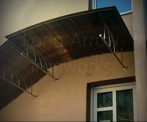 Stainless Steel Polycarbonate Canopy