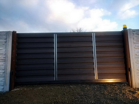 composite plated cantilever gates