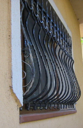 Forged Iron Security Grilles