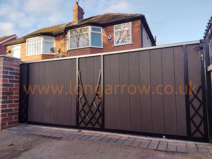 metal sliding composite gate fitted in Crossgates LS15 Leeds