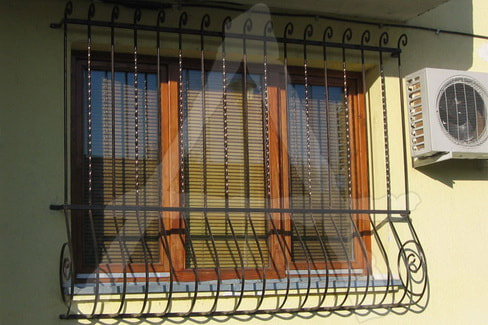 Curved Security Grille